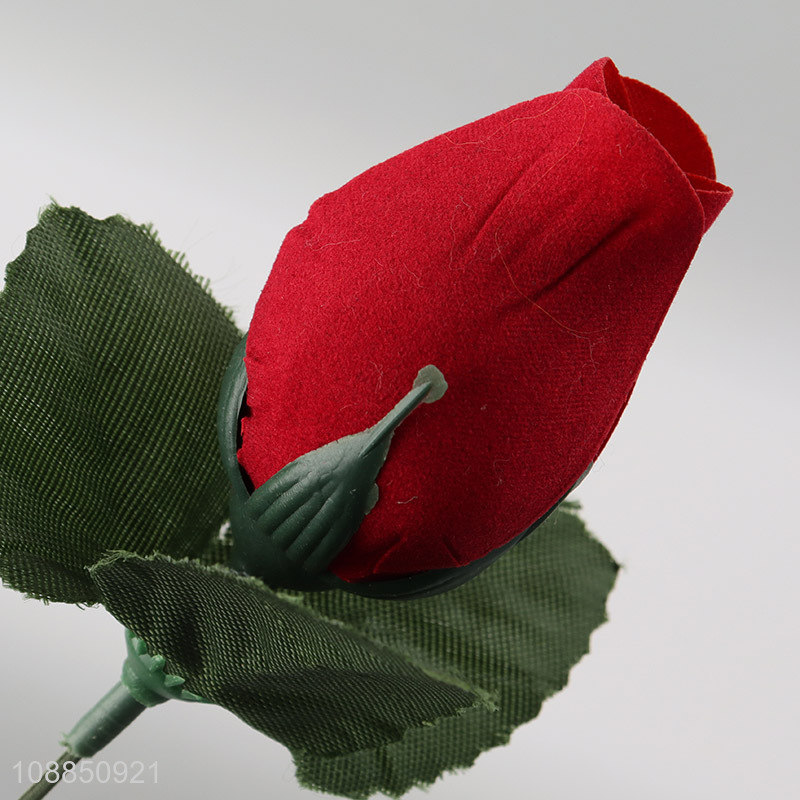 Hot selling realistic rose flowers artificial flower for wedding decor