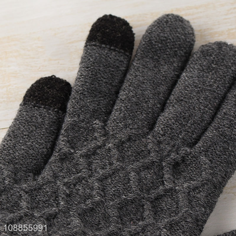 Hot selling unisex winter touch screen gloves for cycling hiking