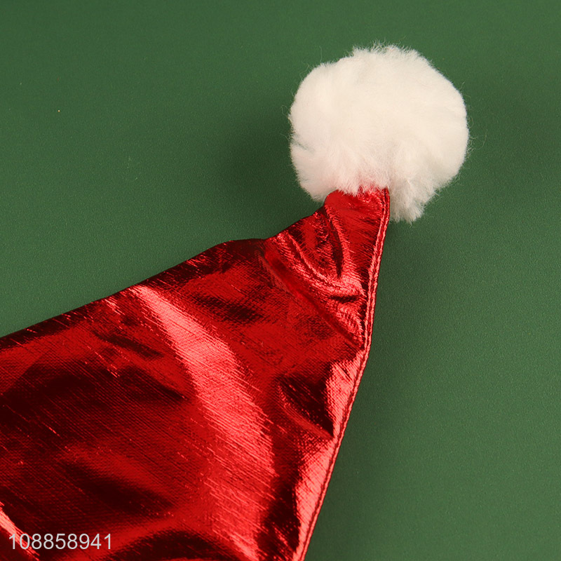 Wholesale Santa Hat Festive Party Christmas Hat for Men Women