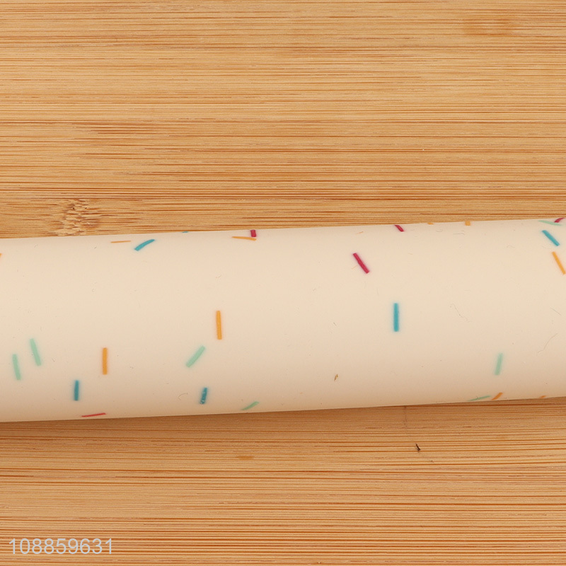 Most popular silicone rolling pin pastry dough rolling pin