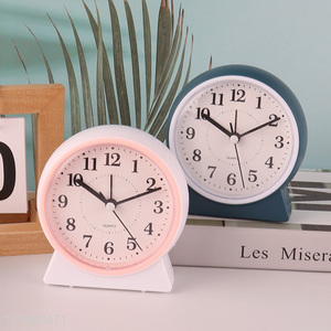 Low price multicolor students alarm clock table clock