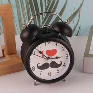 Best selling black tabletop decoration digital clock alarm clock