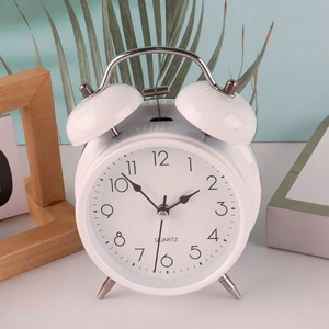 Top selling white students alarm clock table digital clock wholesale