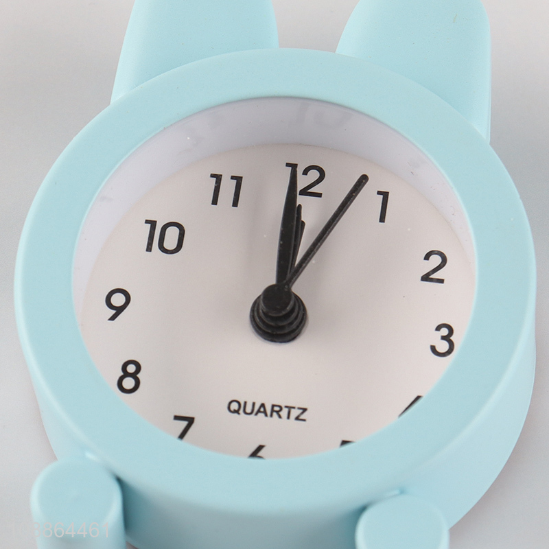 Good sale blue table clock students alarm clock wholesale