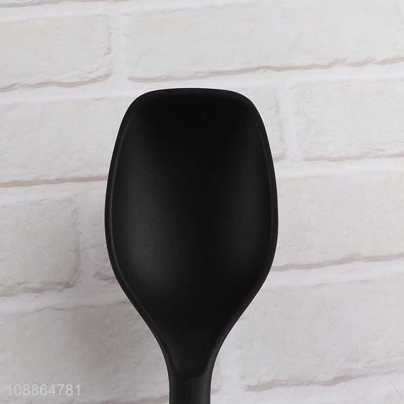 Wholesale durable heat resistant silicone kitchen spoon for cooking