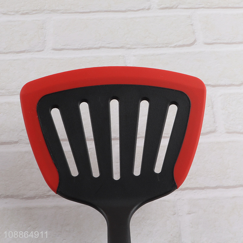 New arrival kitchen utensils silicone slotted spatula turner for fish