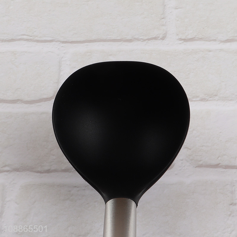 Wholesale heat resistant silicone soup ladle kitchen cooking utensils