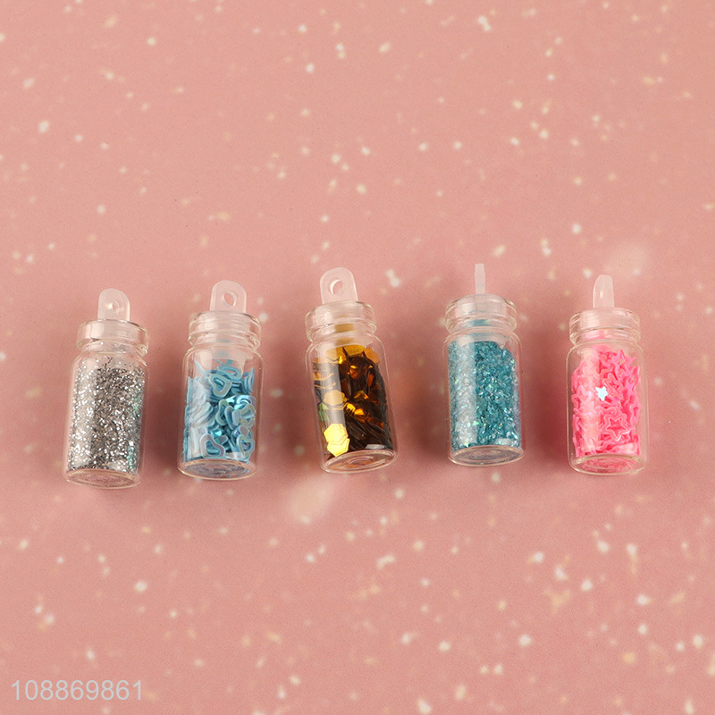 Online wholesale 48 colors glitter set for resin, makeup, body face nail arts