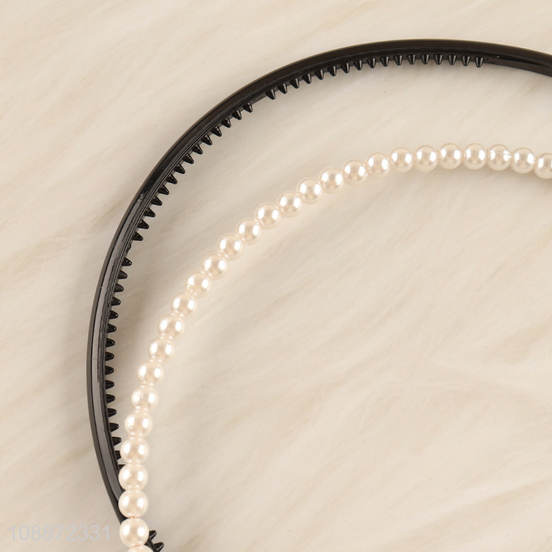 Factory direct sale 2pcs hair accessories hair hoop wholesale