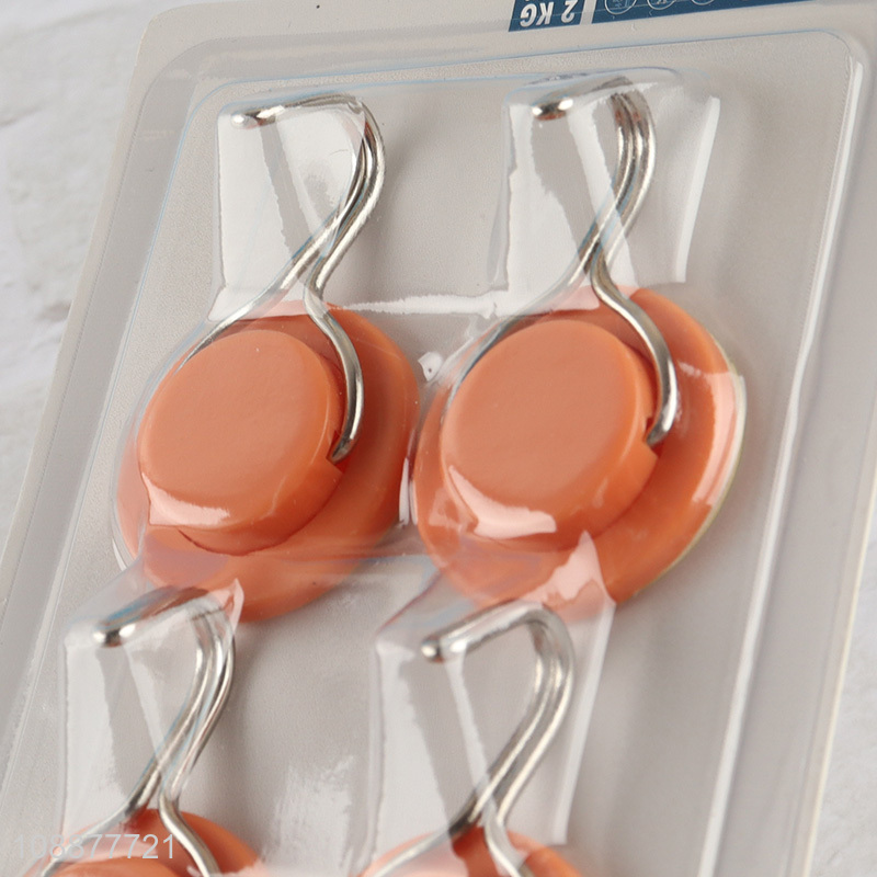 Factory price bathroom kitchen 4pcs sticky hook set