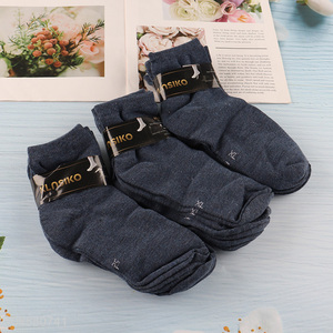 High quality 4pairs elastic breathable polyester men socks