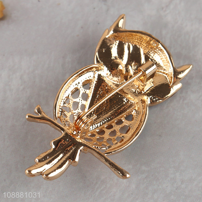 New product owl shaped women alloy brooch fashionable brooch