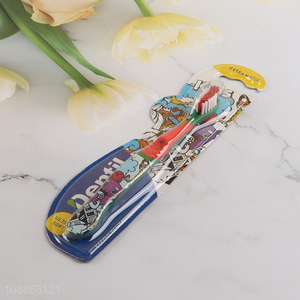 China imports cartoon ultra soft bristles toothbrush for kids boys girls