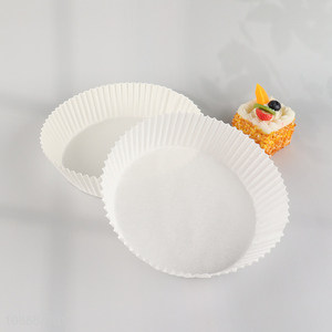 Hot selling 50pcs round air fryer paper liners non-stick parchment paper