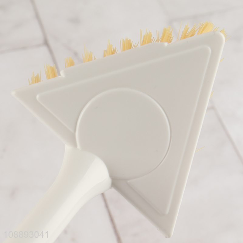 New product triangular pot dish brush kitchen cleaning brush