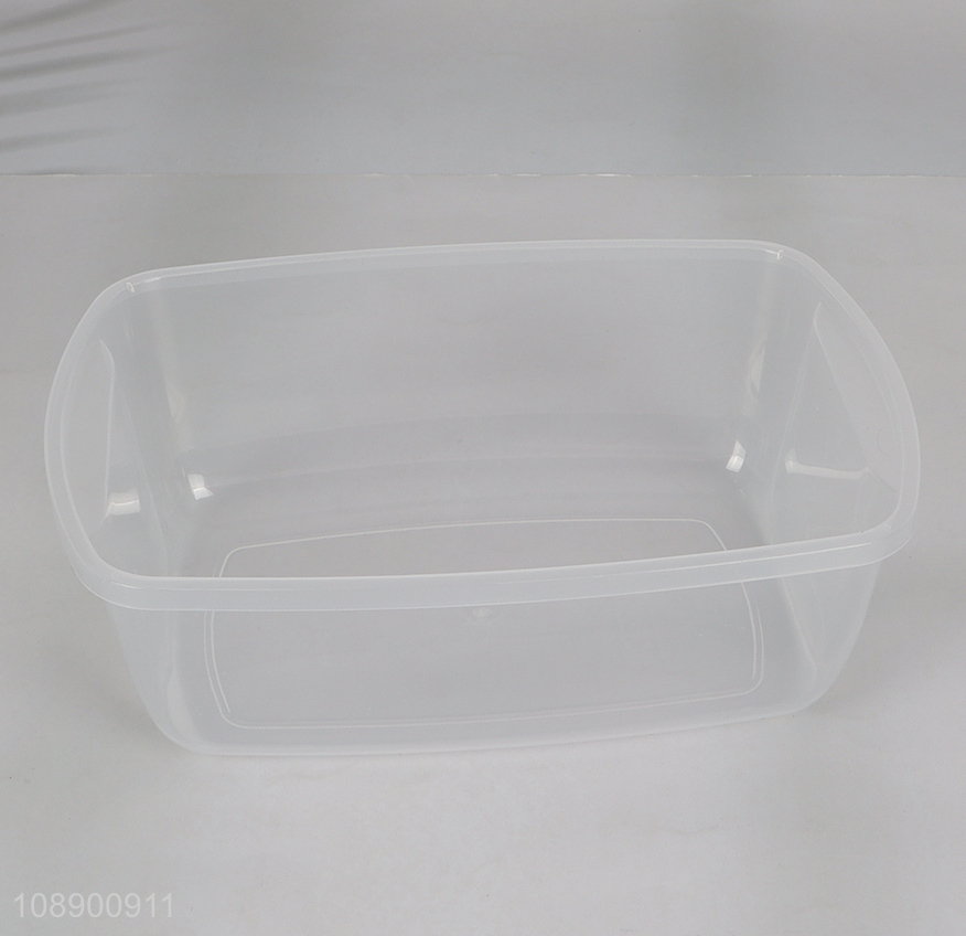 Latest design 4pcs plastic food container storage box for sale