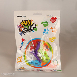 New product children diy magic tpr sucker sticky toys