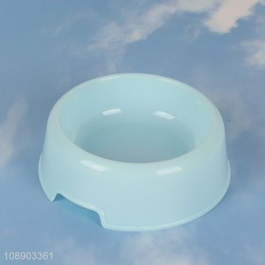 Best quality plastic round pet feeder pet <em>bowl</em> for sale