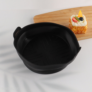 China imports round reusable nonstick silicone air fryer liners baskets