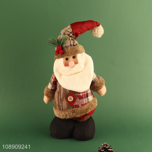 High Quality Santa Claus Tabletop Ornaments for Xmas Party Decor