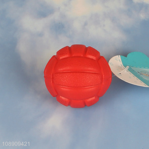 Yiwu market pet dog squeaky toy ball outdoor training toy