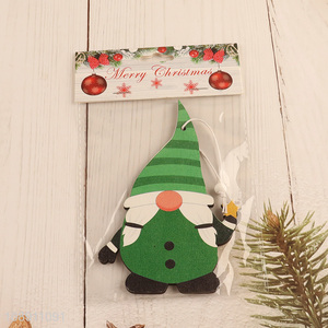 Wholesale Christmas Wooden Gnome Pendants for Xmas Tree Party Decoration