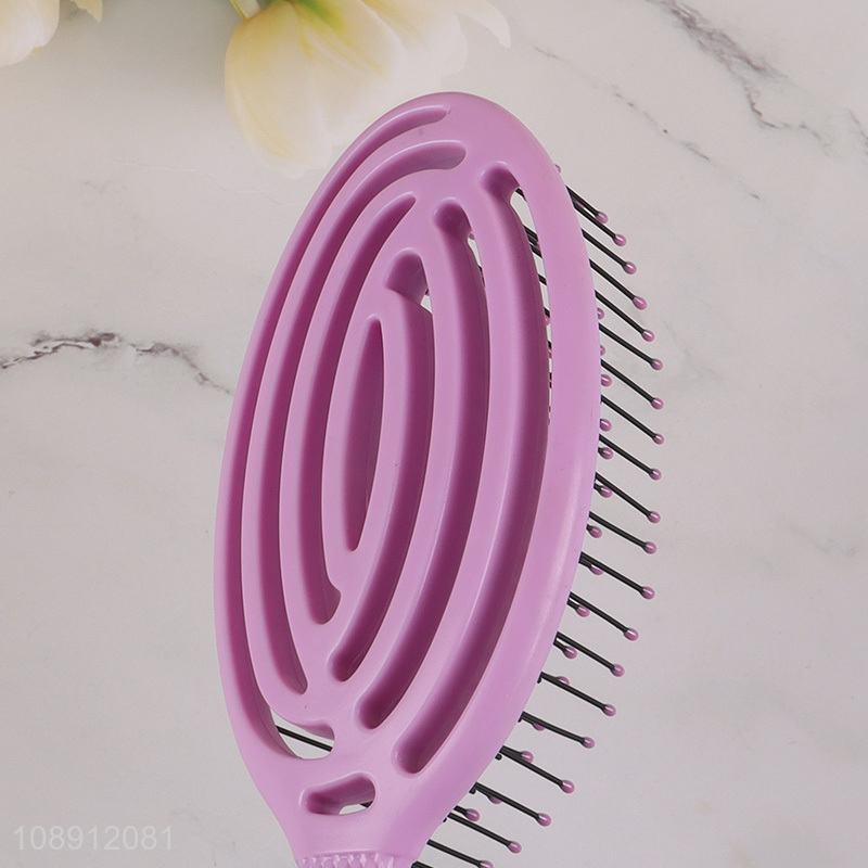 Good quality anti-static plastic hair comb hair brush for sale