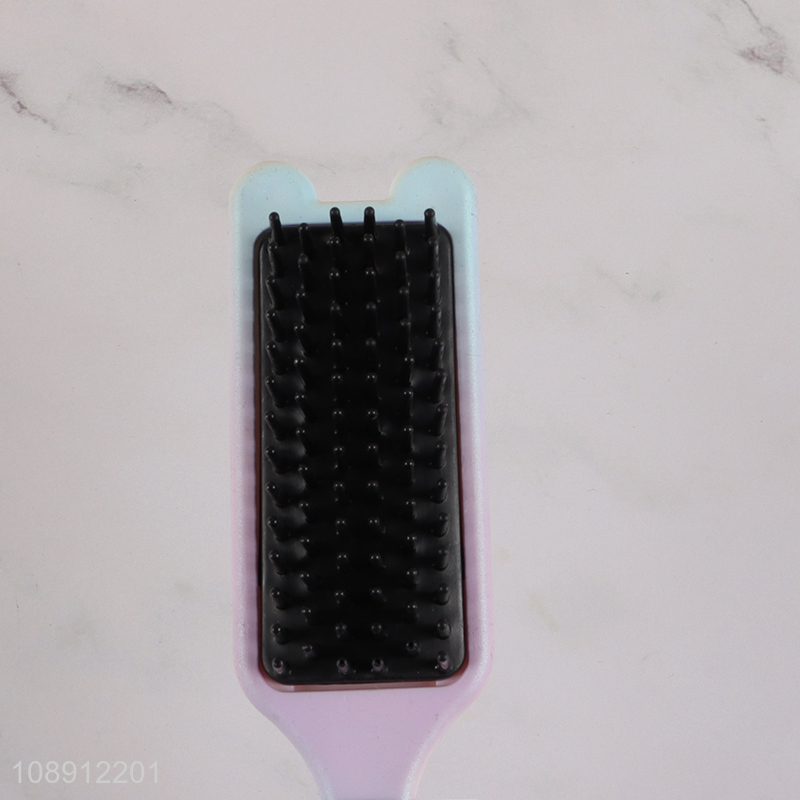 Top sale wide teeth massage plastic hair comb wholesale