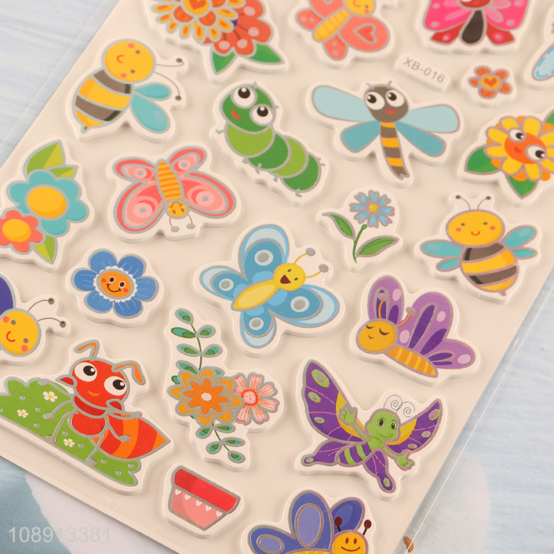 Good Price Cartoon Insect Stickers EVA Foam Stickers