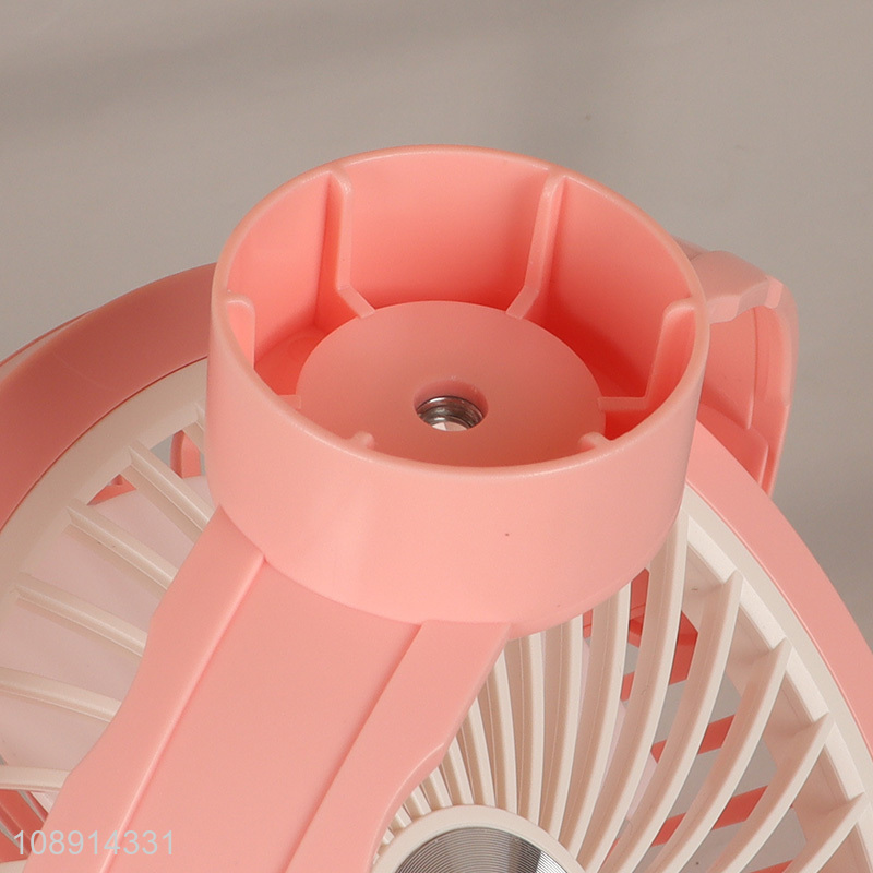 Factory price multicolor adjustable 3-speed wind speed clip fan for sale