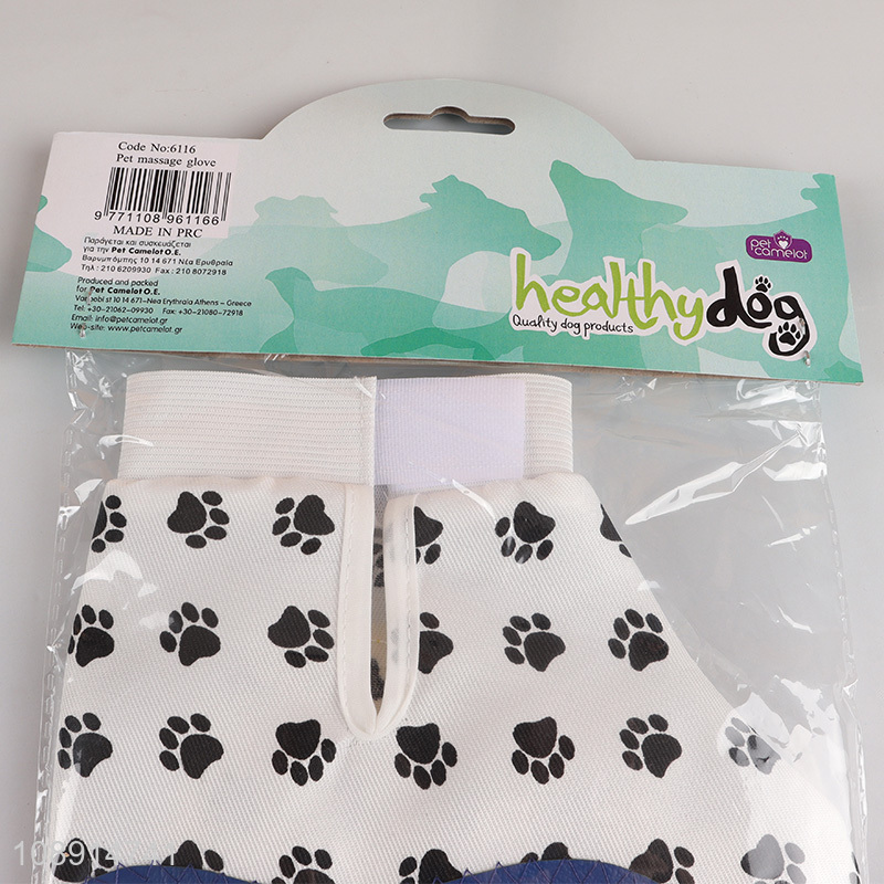 New arrival reusable pet grooming gloves for dogs and cats