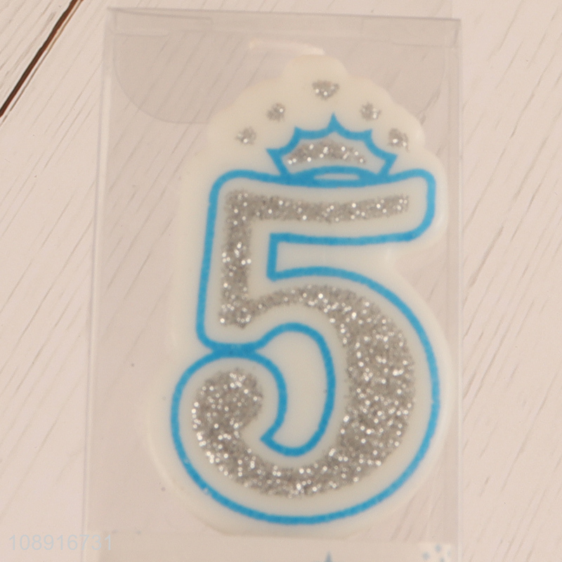 Hot products number candle birthday cake decoration candle for sale