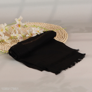 Latest products black scarf shawl scarf for summer outdoor