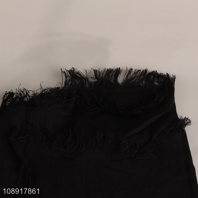 Latest products black scarf shawl scarf for summer outdoor