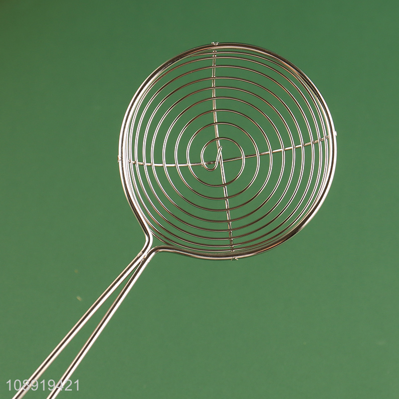 Best selling stainless steel kitchen fine mesh strainer wholesale