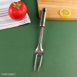 Good quality stainless steel meat fork barbecue fork for sale