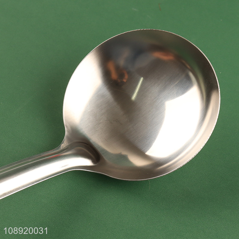 Top sale long handle stainless steel soup ladle wholesale