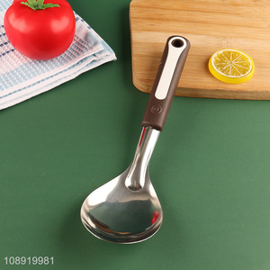 China supplier stainless steel kitchen rice paddle rice spoon