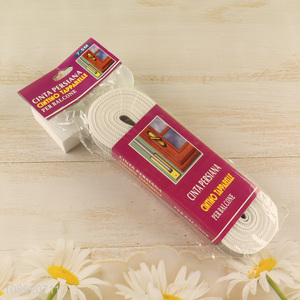 Good quality white polyester curtain accessories pleat tape for sale