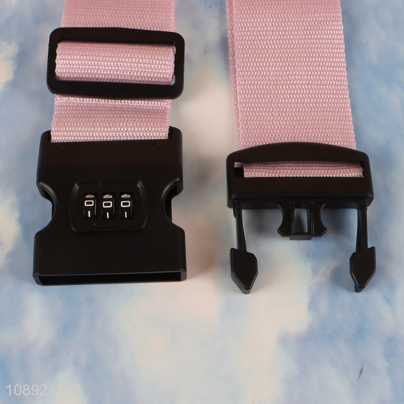 Good Quality Durable Sturdy Luggage Strap with Combination Lock