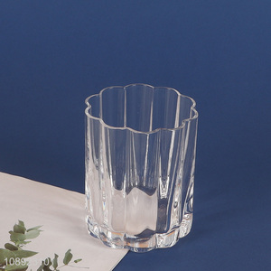 Wholesale 256ml Clear Glass Whiskey Cup Drinking Cup for Iced Coffee