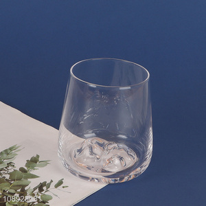 High Quality 400ml Glass Tumbler Whiskey Glasses for Bourbon Liquor