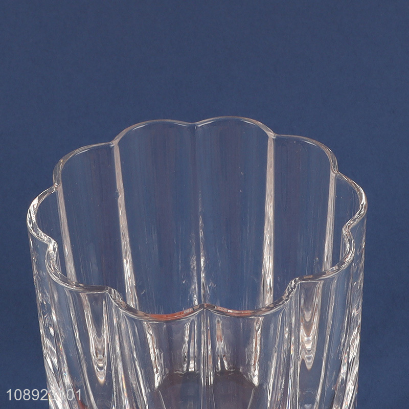 Wholesale 256ml Clear Glass Whiskey Cup Drinking Cup for Iced Coffee