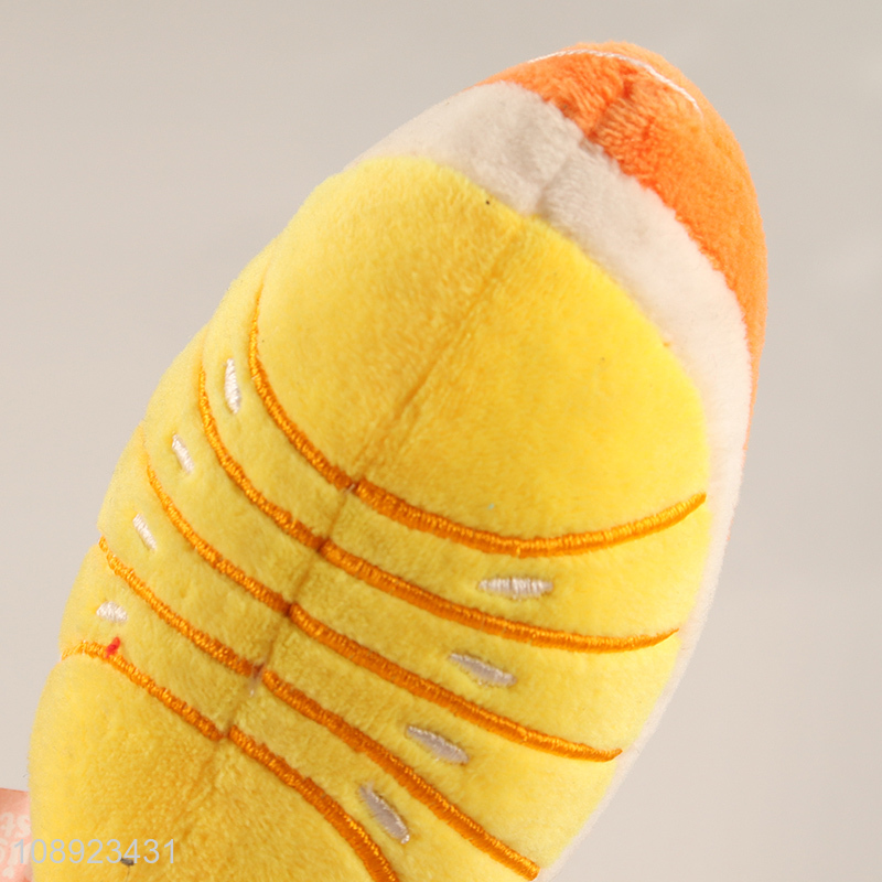 Good selling bite-resistant pet dog chew toy squeaky plush toy