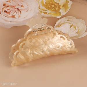 Good Quality Non-slip Acrylic Hair Claw Clips Strong Hold Hair Clips