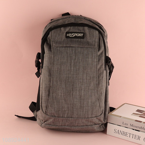 New arrival grey outdoor sports backpack large capacity backpack