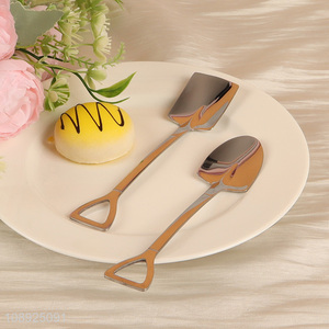 Hot Selling 2PCS Stainless Steel Shovel Spoons for Restaurant