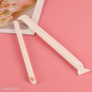 Hot Selling Eco-Friendly Disposable Paper Straws for Milky Tea Coffee