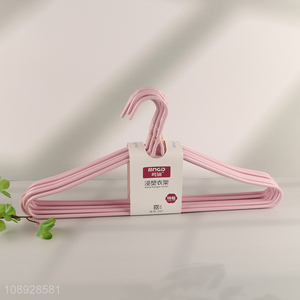 Latest products 10pcs heavy duty thick clothes hanger for sale