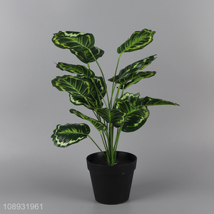 Good Quality 18 Heads Artificial Potted Plant for Home Office Decor